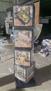 شركة للدعاية والاعلان المدينة المنورة تصميم طباع لوحات حروف اكريليك 